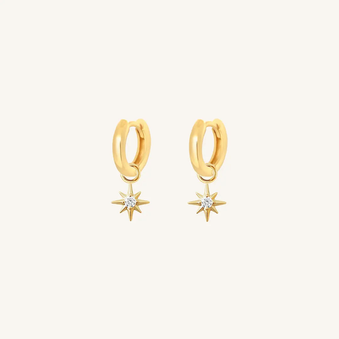 The  GOLD-Billie  Contentment Plain Hoops by  Francesca Jewellery from the Earrings Collection.