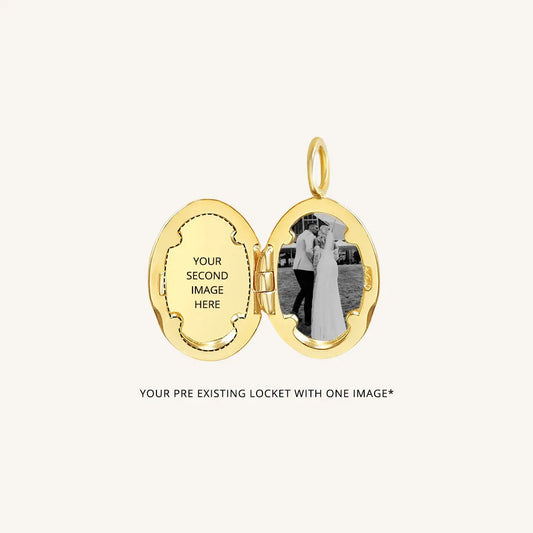 Add an image to your Oval Locket