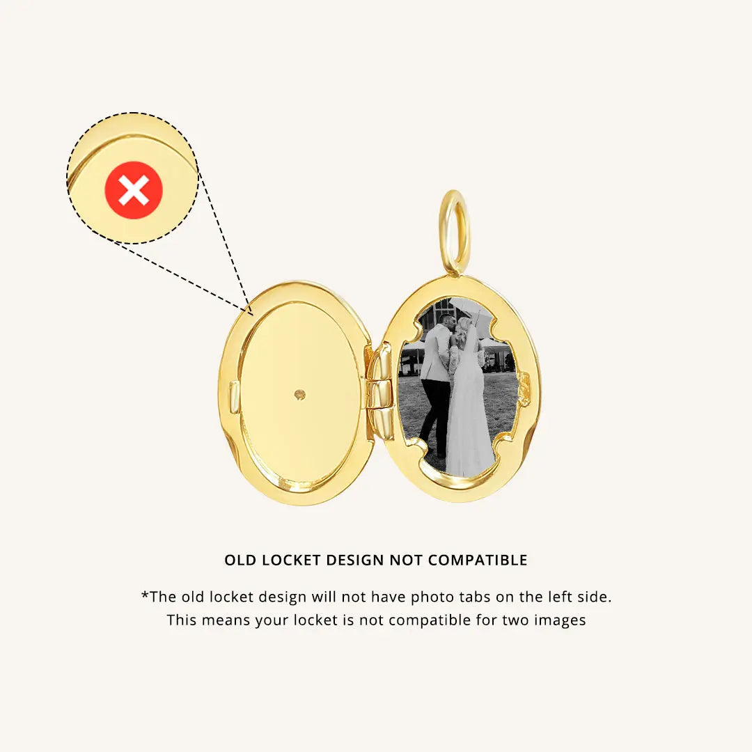 The    Add an image to your Oval Locket by  Francesca Jewellery from the Service Collection.