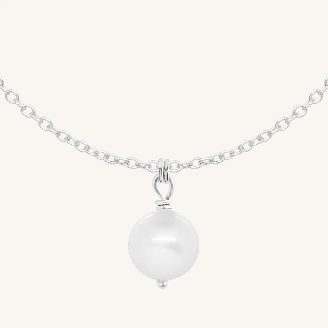 The    Pearl Charm by  Francesca Jewellery from the Charms Collection.